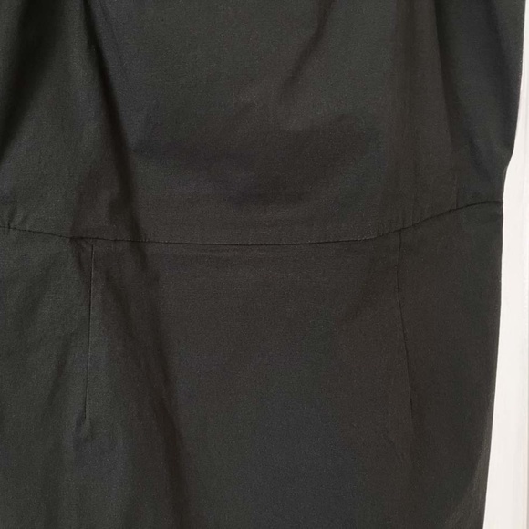 Theory Black Spaghetti Strap Midi Dress - Picture 7 of 16